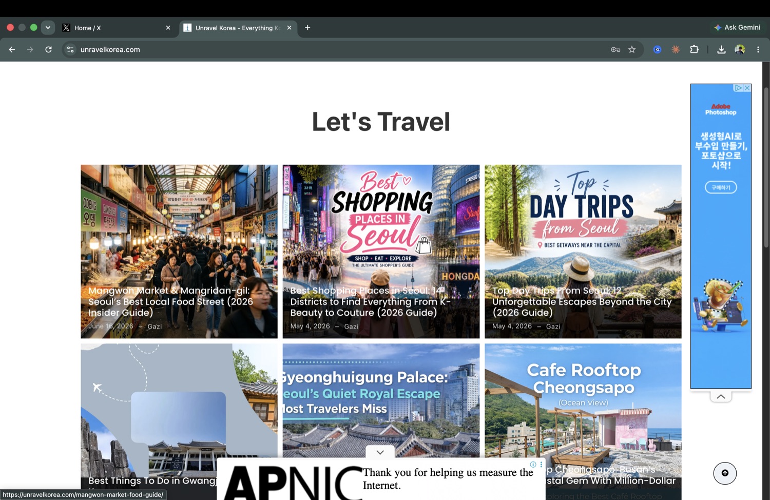 Unravel Korea travel blog